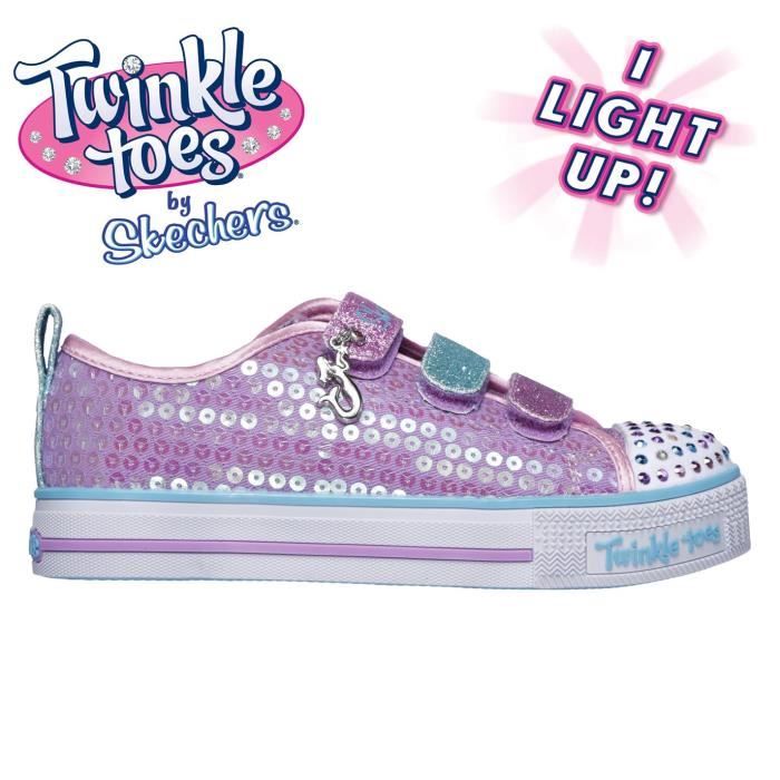 Baskets b b SKECHERS Twinkle Toes Mermaid Magic Violet
