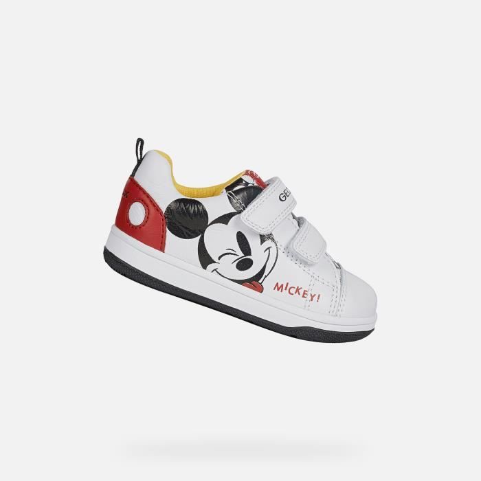 Geox Baskets NEW FLICK B b Blanc Cdiscount Chaussures