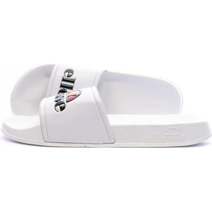 Claquettes Blanches Homme Ellesse Duke - Cdiscount Sport