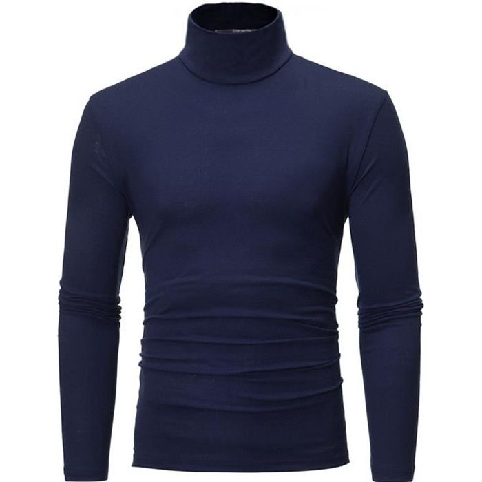 Sous-vêtement thermique homme col montant iixpin - Bleu