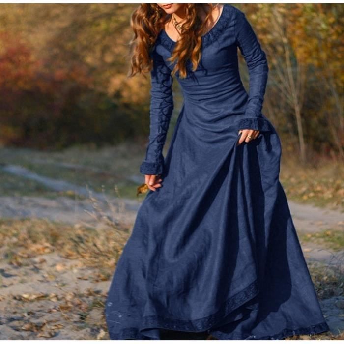 Robe sales médiéval femme