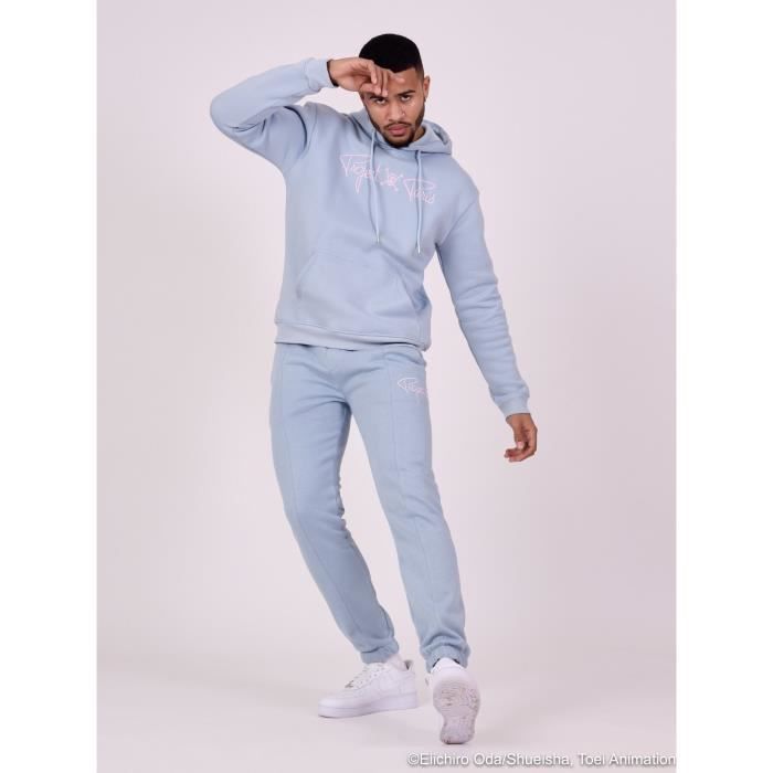 Jogging bleu ciel homme on sale