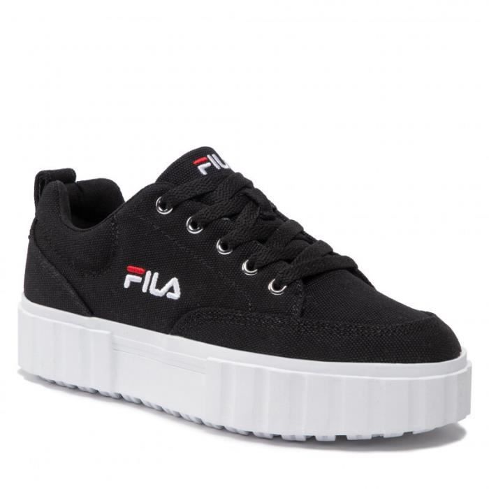 Baskets femme Fila Sandblast C Noir 37 Synth tique Lacets