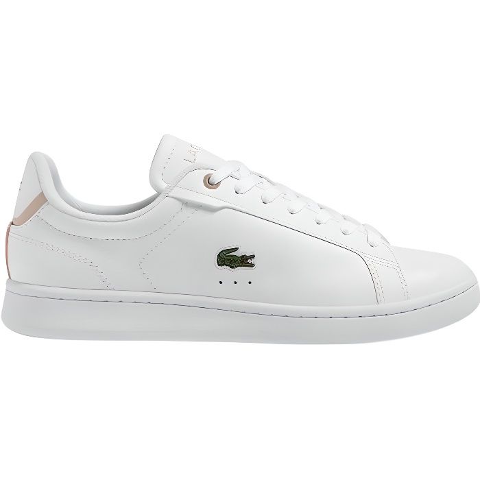 Baskets Lacoste Carnaby Pro Blancs pour Femme Blanc Cdiscount Chaussures