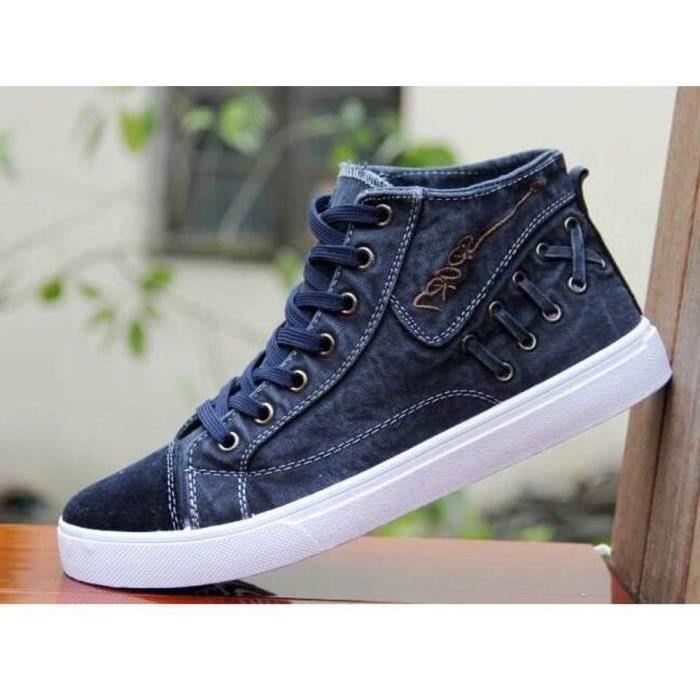 Chaussures montantes Mode Chaussure Toile Homme Basket Homme Skate