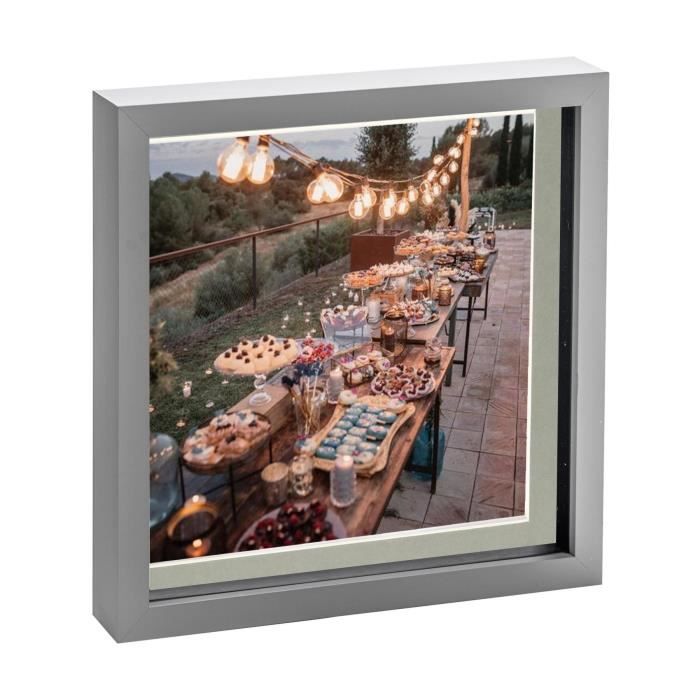 TJ.MOREE Fleurs Boîte d'ombre Présentoir 35 x 28cm Grand Cadre