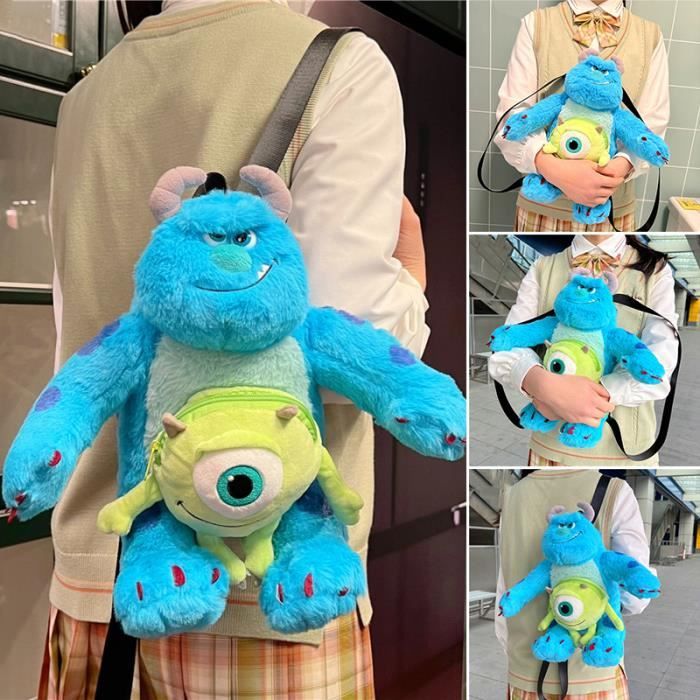 Sac à Dos Fille En Peluche Avec Poupée - Pour 2 à 6 Ans, Léger, Design Mignon, Idéal Pour école Ou Sortie - 13