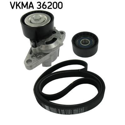 SKF Kit courroie d'accessoire VKMA 36200