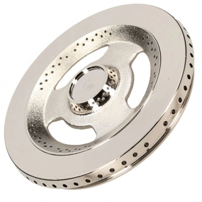 Smeg Couronne de brûleur ultra rapide dorigine - Plaque de cuisson - Blanc - pour BOSCH SIEMENS (réf. KB614)