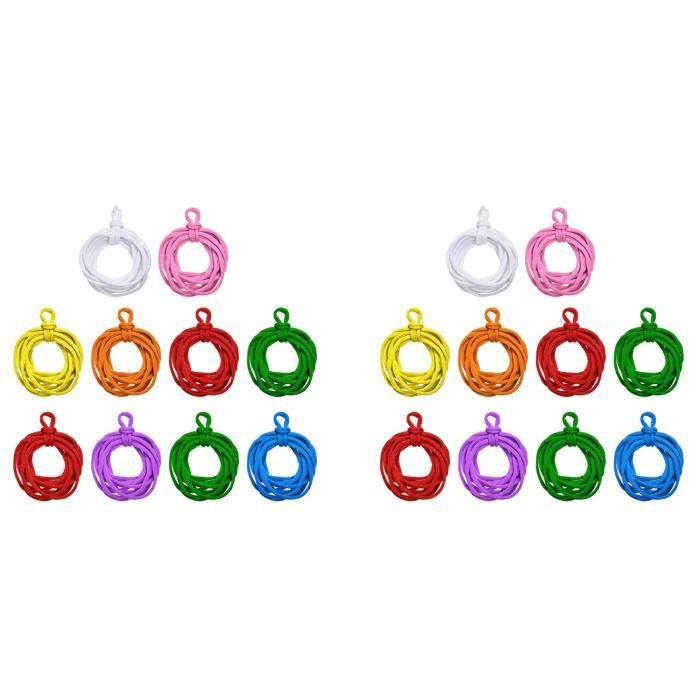 Lot de 288 boucles de tissage pour métier à tisser, boucles pour