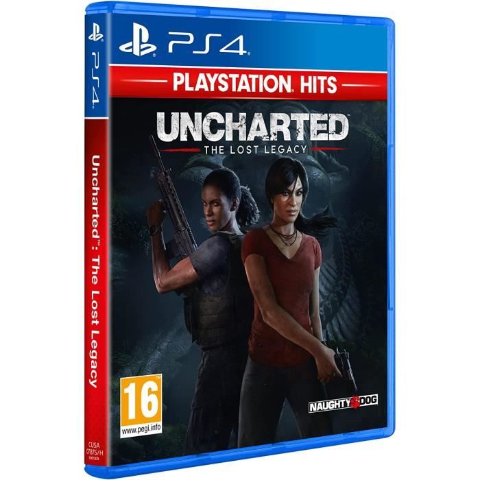 Jeu vidéo - PlayStation Hits - Uncharted The Lost Legacy - Aventure - 1 joueur - Blu-Ray - Sony
