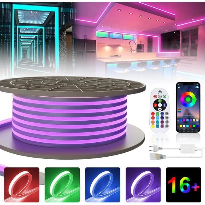 Ruban LED 6M [App Smart Control], Multicolore Flexible Bluetooth