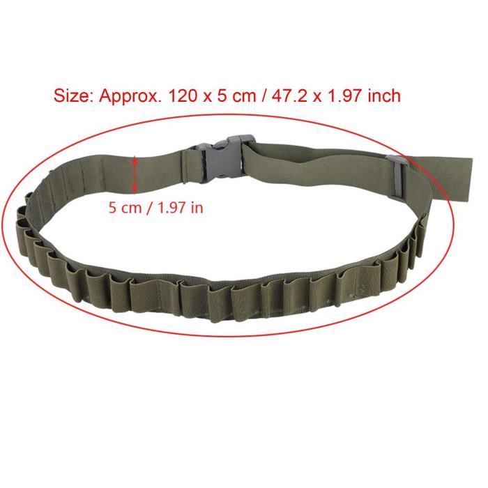 Bandolier Ou Ceinture De Munitions Avec Des Cartouches De Mitrailleuse