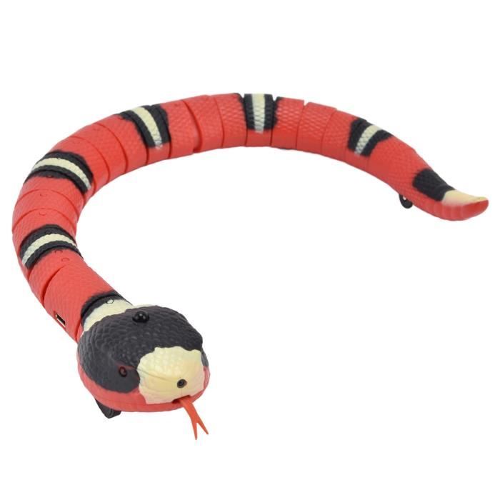 Comparer les prix de Jouet pour chat - TBEST - Serpent électronique intelligent - Couleurs vives - Entraînement à l'évitement - 38 cm