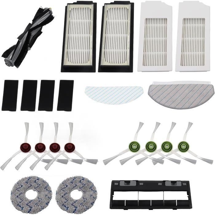 Kit De Remplacement Pour Aspirateur Robot For Plus 405 - Filtres, Chiffons, Brosses, Sacs à Poussière (Lot Complet)