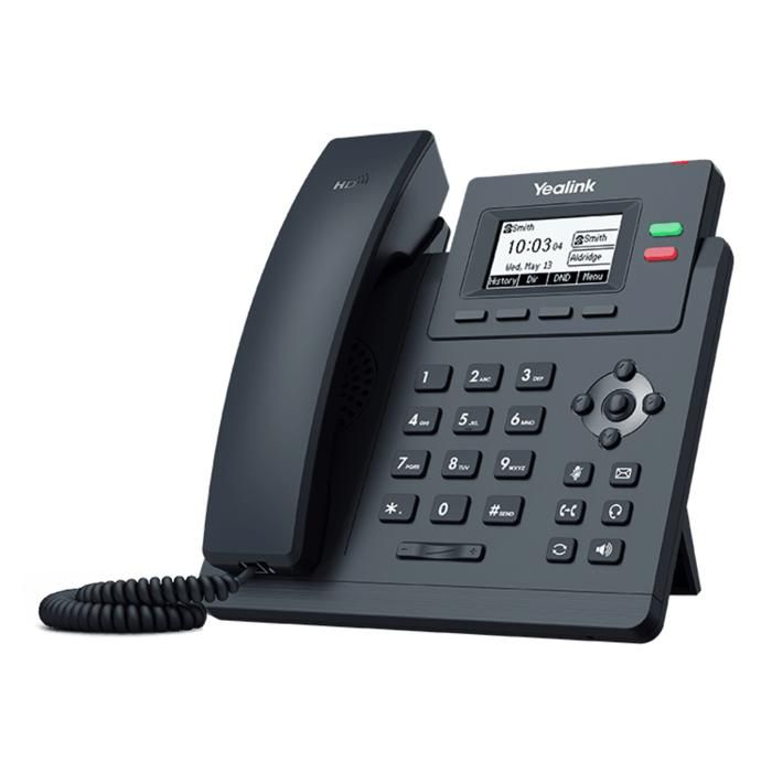 Téléphone IP noir Yealink SIP-T31G