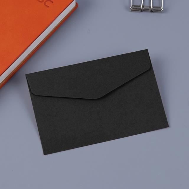 Lot De 15 Mini Enveloppes Kraft + 15 Cartes Vierges | Enveloppes 10x7cm à Bouton Cœur/Papillon | Pour DIY, Cadeaux, Invitations