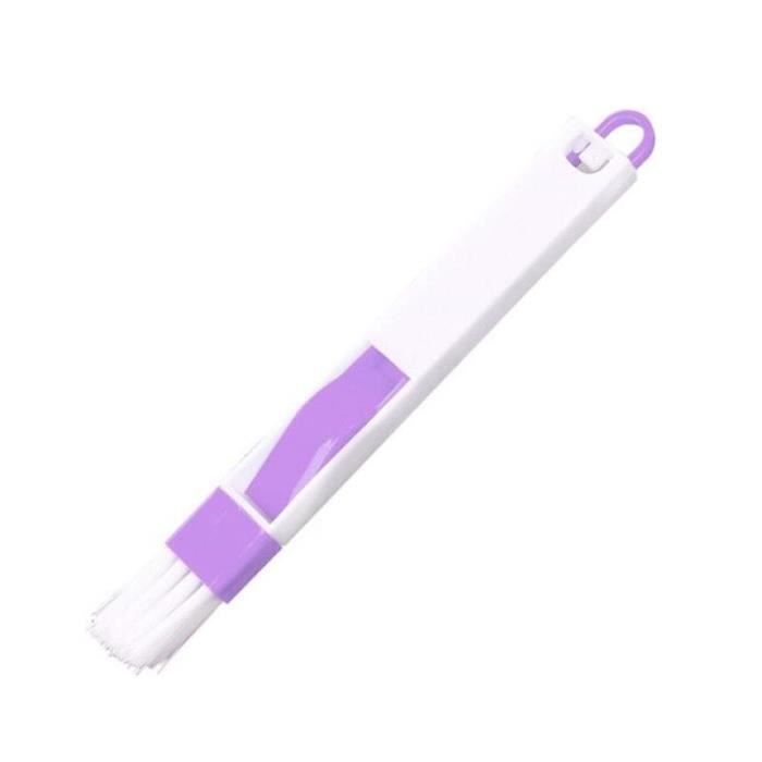 Kit De 4 Brosses De Nettoyage Pour Fentes - Mini Brosse Et Pelle à Poussière (Couleurs Assorties)