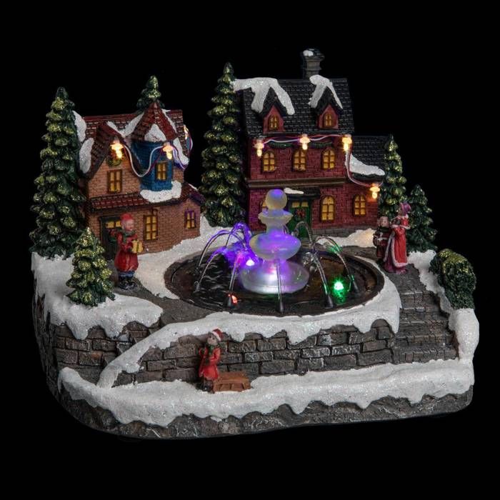 Village de noel feerie christmas