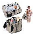 3 en 1 sac à langer red de voyage couffin Changement Sac Multifonction - # 1 Couffin bébé couches sac à langer lit bébé berceau Lit-1