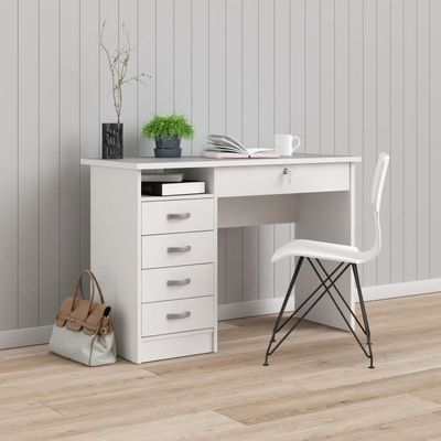 Bureau Fritz 30 - Panneaux De Particules - Décor Chene Sonoma - 89 X 74 X 40 Cm 83586312