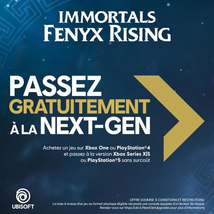 Jeu PS4 Immortals Fenyx Rising - Version Anglaise - Très Bon état - Boîte Et Instructions Incluses