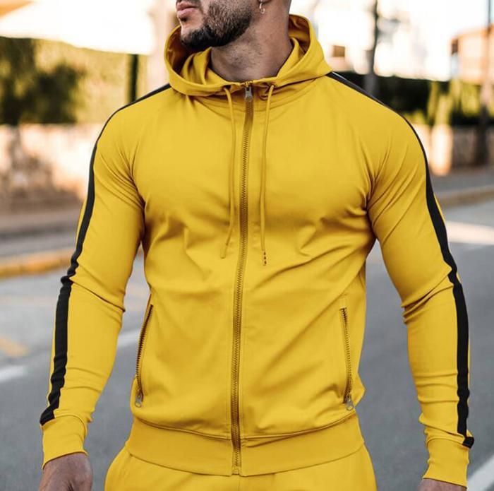 Jogging jaune homme 2025