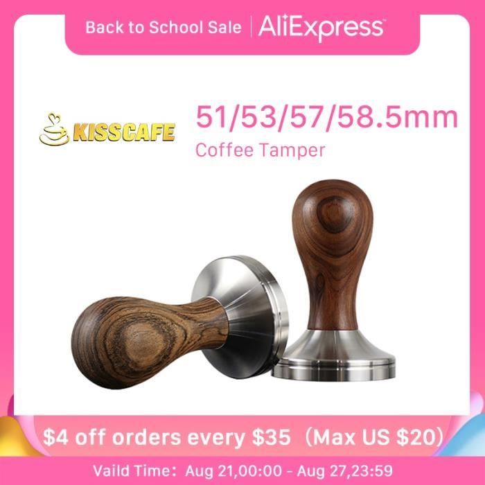 Tasseur Café AS00003549 Pour Machine Delonghi - Tamper 50mm Acier Inoxydable