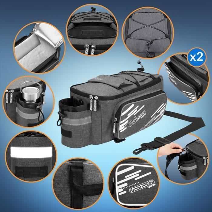 Housse Swagman Pour Transport De Vélos – Horizontale – Gris – Modèle 82005