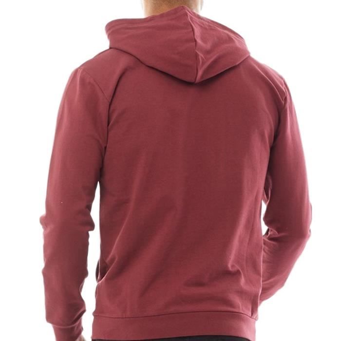 Sweat à capuche léger oversize bordeaux CAbi #3625 Hype taille S