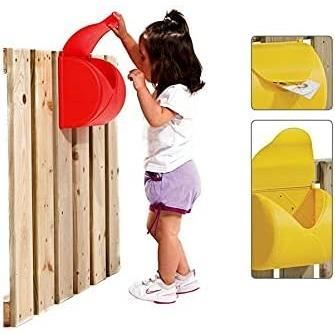 Boîte aux Lettres Jaune AXI pour Cabanes de Jeu - Accessoire Ludique - Gamm vert Boîte aux Lettres Jaune AXI pour Cabanes de Jeu - Accessoire Ludique - Gamm vert