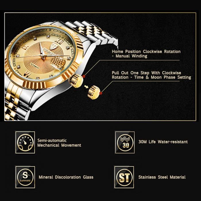 Montre store semi luxe