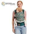 Porte-bébé ergonomique KINDERKRAFT MILO Nature Vibes green - Mixte - 0 mois à 6 mois - 3 kg à 20 kg-2
