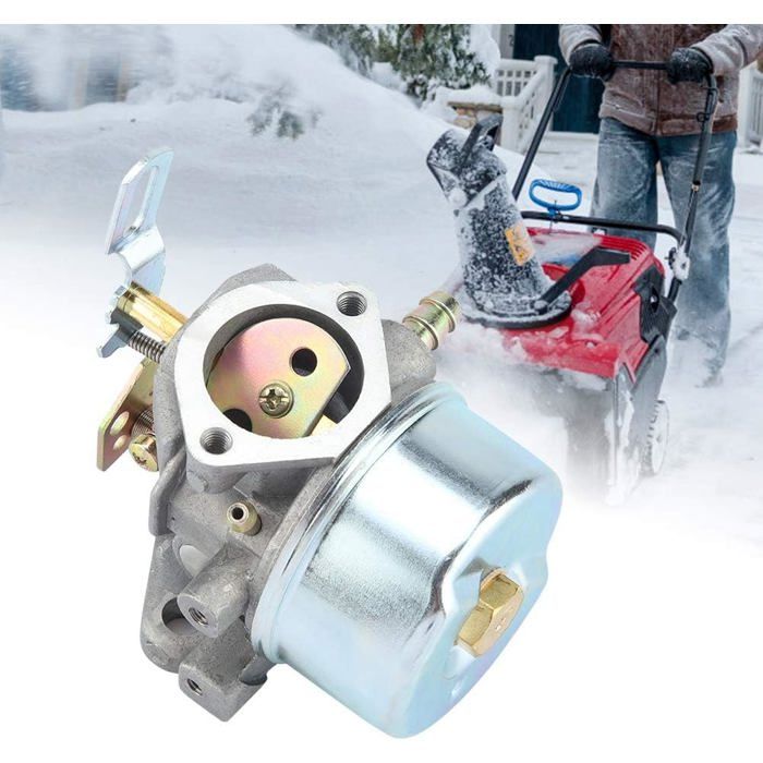 QAZAKY Carburateur Réglable Copatible Avec Souffleuse à Neige Tecuseh
