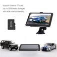 7 pouces HD Navigateur voiture à écran tactile portatif 256 Mo, 8 Go navigation GPS FM Bluetooth-3