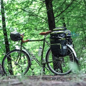 PANIER VELO,Type B--Sac de selle de vélo réfléchissant, sacoche de selle arrière de cyclisme