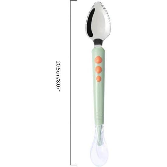 Bébé cuillère alimentation formation enfants infantile toddler scoop couverts vaisselle