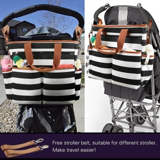 Sac A Langer Un Sac A Langer Elegant De Qualite Exceptionnelle Avec Matelas A Langer Et Sangle Ajustable Inclus Noir Cdiscount Puericulture Eveil Bebe