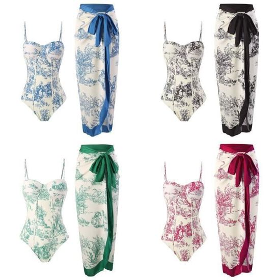 Maillot De Bain Jupe Jupe Femme Avec Controle Des Mauritius