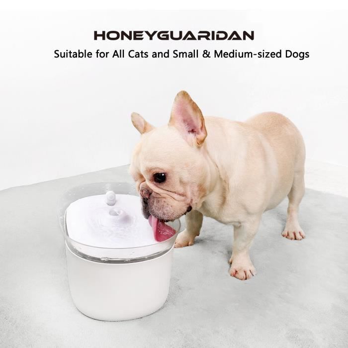 Honeyguaridan smart automatic sales pet water fountain