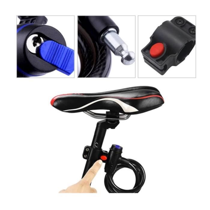 Câble antivol de vélo - DIOCHE - BG-8238 - Acier renforcé - Alliage de