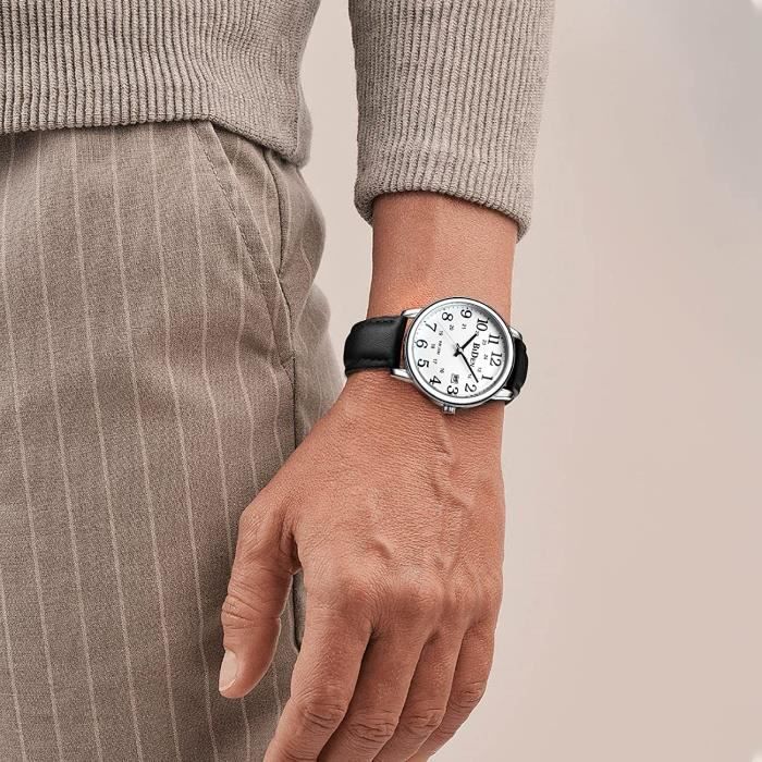 Montre grand cadran 2025 homme