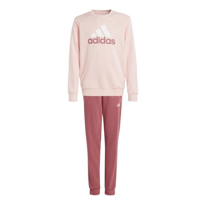 Survêtement Fille Adidas IY5432 Big Logo Rose Manches