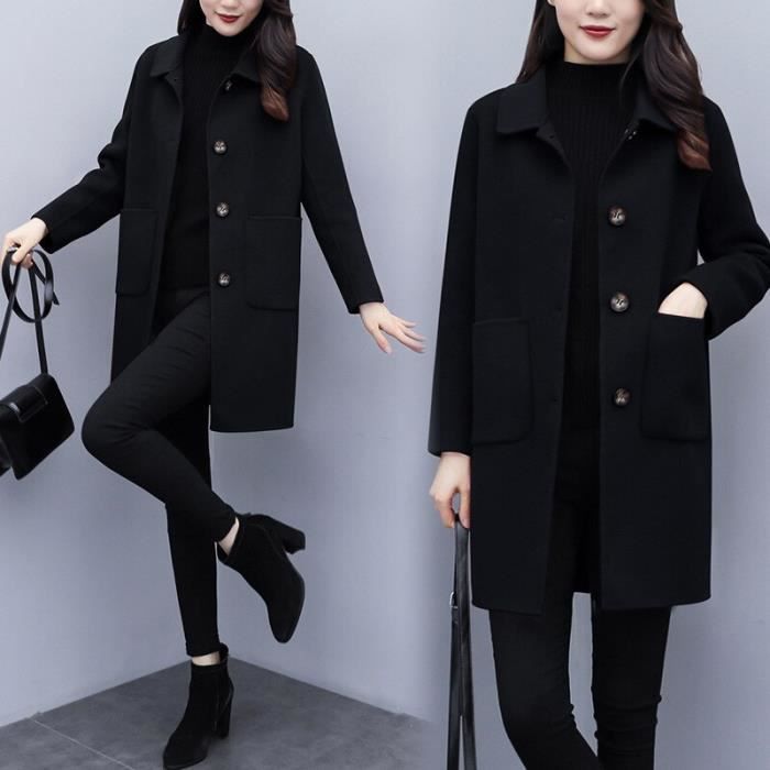 Manteau caban femme grande taille 2025