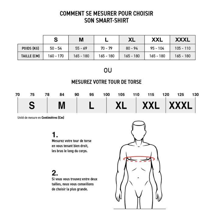 T shirt Correcteur de Posture Homme Smart Shirt Compression