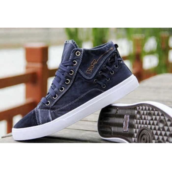 Chaussures montantes Mode Chaussure Toile Homme Basket Homme Skate