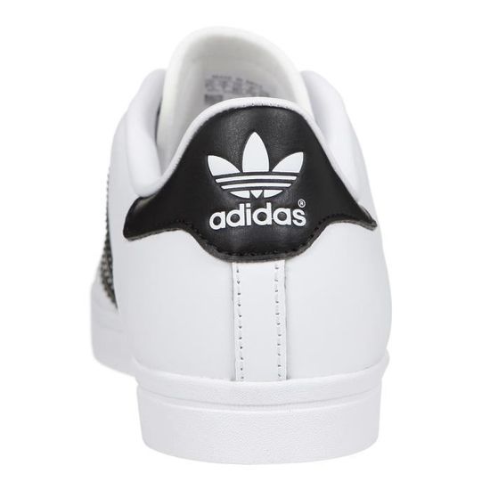 Baskets ADIDAS ORIGINALS COAST STAR Homme Blanc Noir Blanc noir Cdiscount Sport