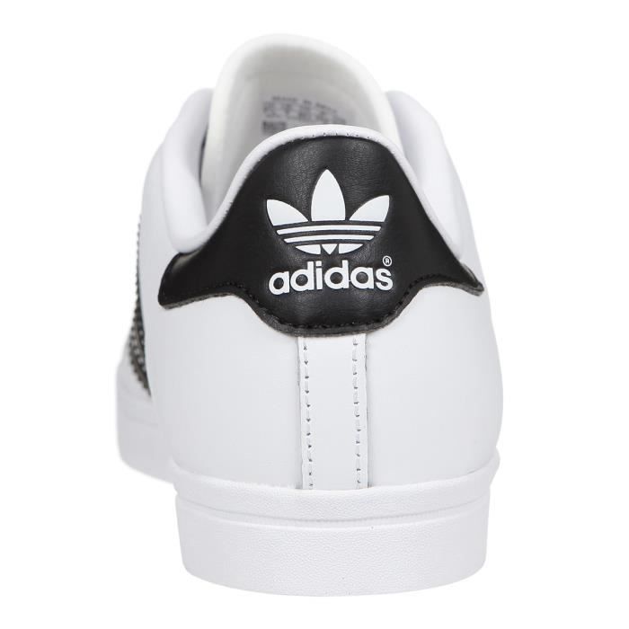Baskets ADIDAS ORIGINALS COAST STAR Homme Blanc Noir Blanc