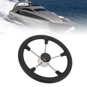 Volant sport, volant de bateau en fibre de carbone avec rayons chromé, 134,00