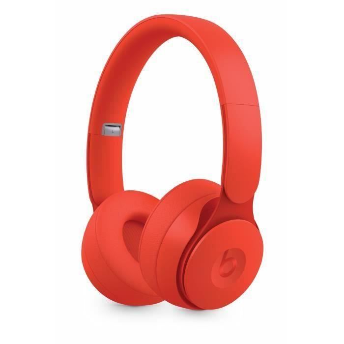 BEATS Solo Pro Wireless Noise Cancelling Headphones - Casque arceau supra auriculaire - Rouge